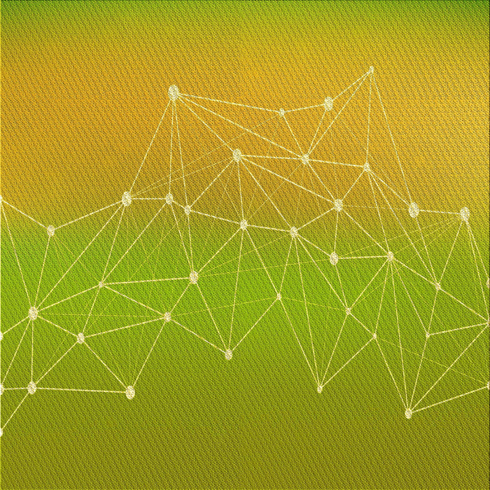 Round Patterned Green Rug, pat3303yw