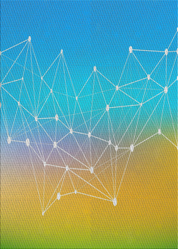 Patterned Turquoise Green Novelty Rug, pat3303