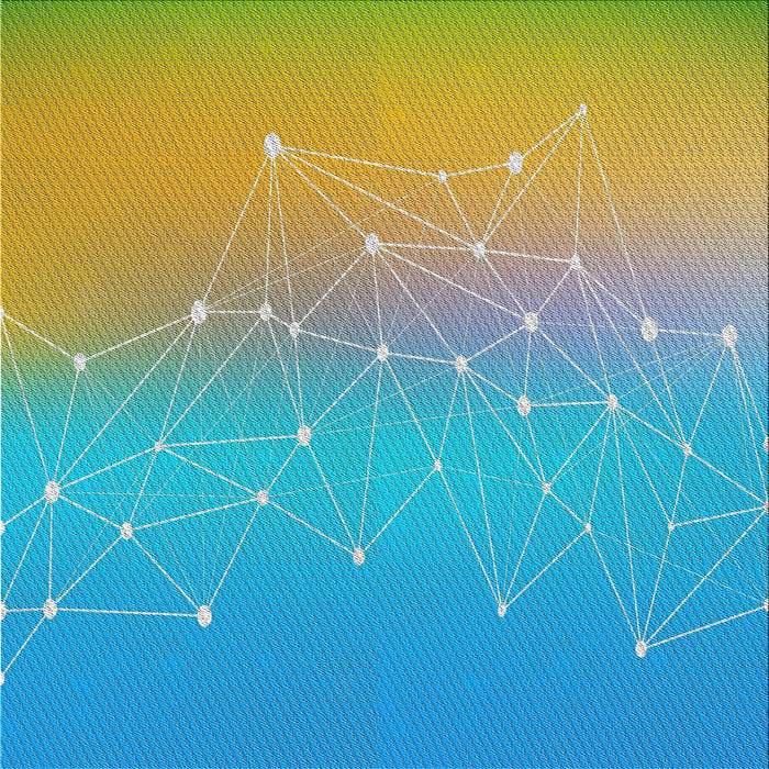 Square Patterned Turquoise Green Novelty Rug, pat3303