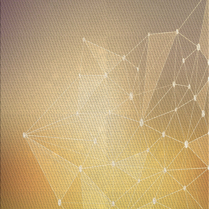 Patterned Yellow Orange Rug, pat3304brn