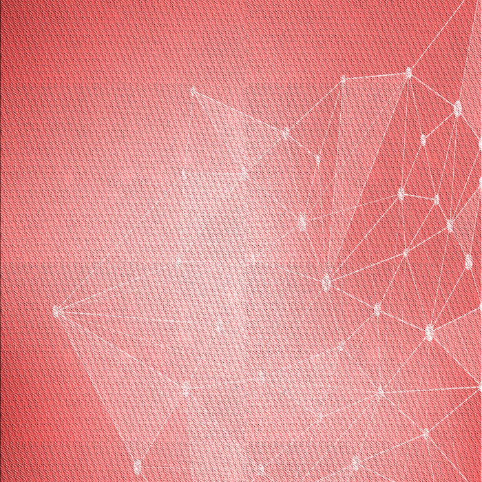 Patterned Light Coral Pink Rug, pat3304rd