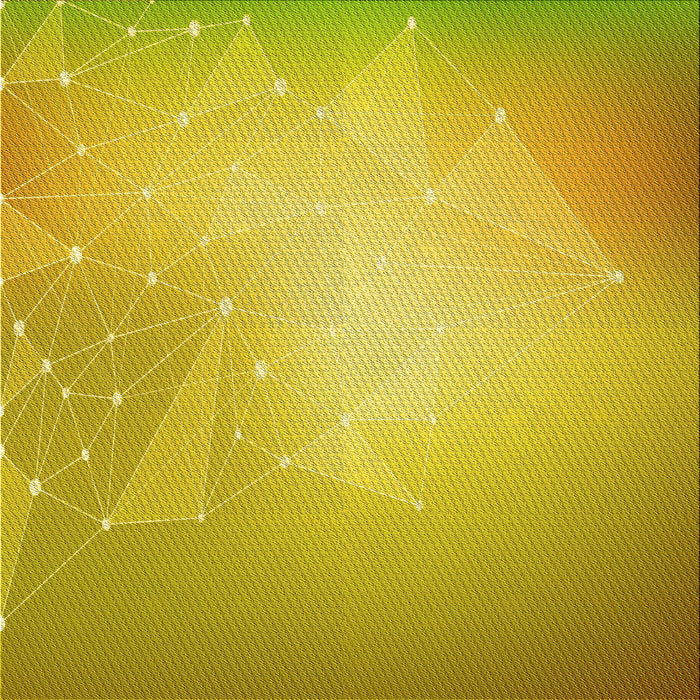 Round Patterned Yellow Rug, pat3304yw