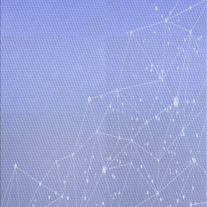 Machine Washable Transitional Jeans Blue Rug, wshpat3305blu