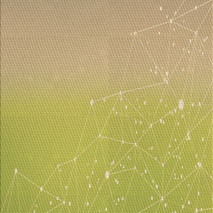 Machine Washable Transitional Golden Brown Yellow Rug, wshpat3305brn