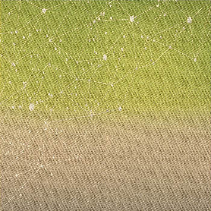 Round Patterned Golden Brown Yellow Rug, pat3305brn