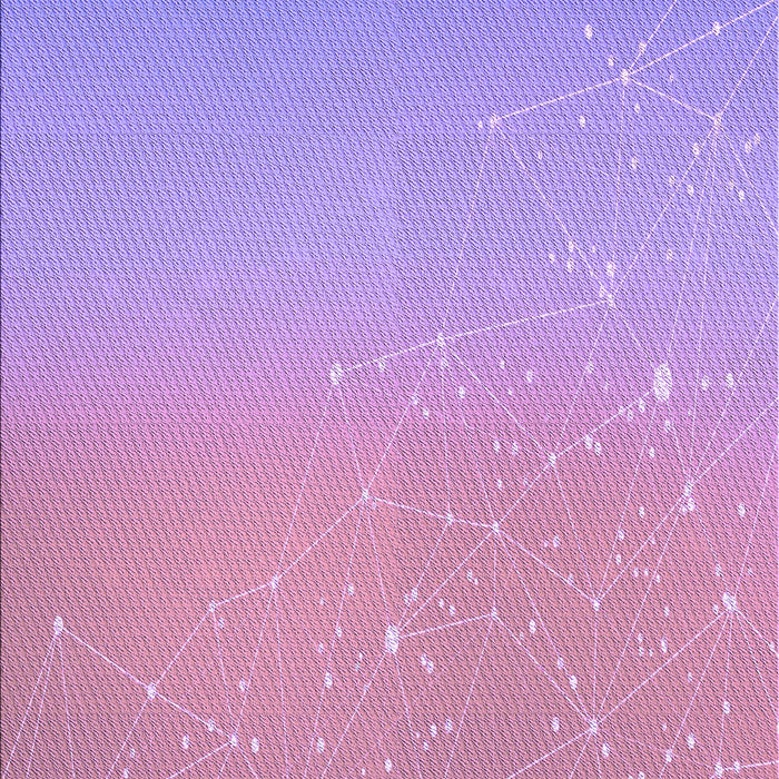 Machine Washable Transitional Bright Lilac Purple Rug, wshpat3305pur