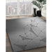 Machine Washable Transitional Cloud Gray Rug in a Family Room, wshpat3307gry