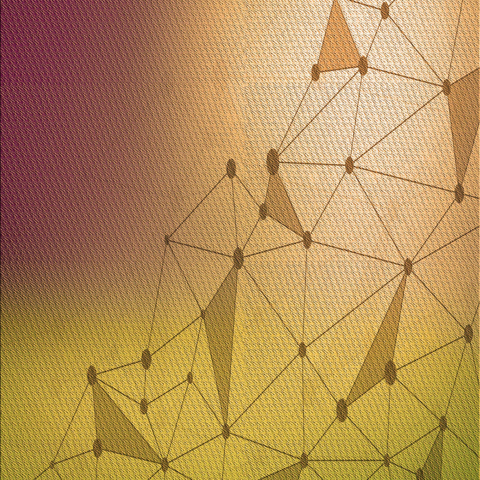 Patterned Yellow Rug, pat3307org