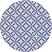 Square Patterned Lavender Blue Rug, pat3308blu