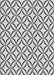 Patterned Ash Gray Rug, pat3308gry