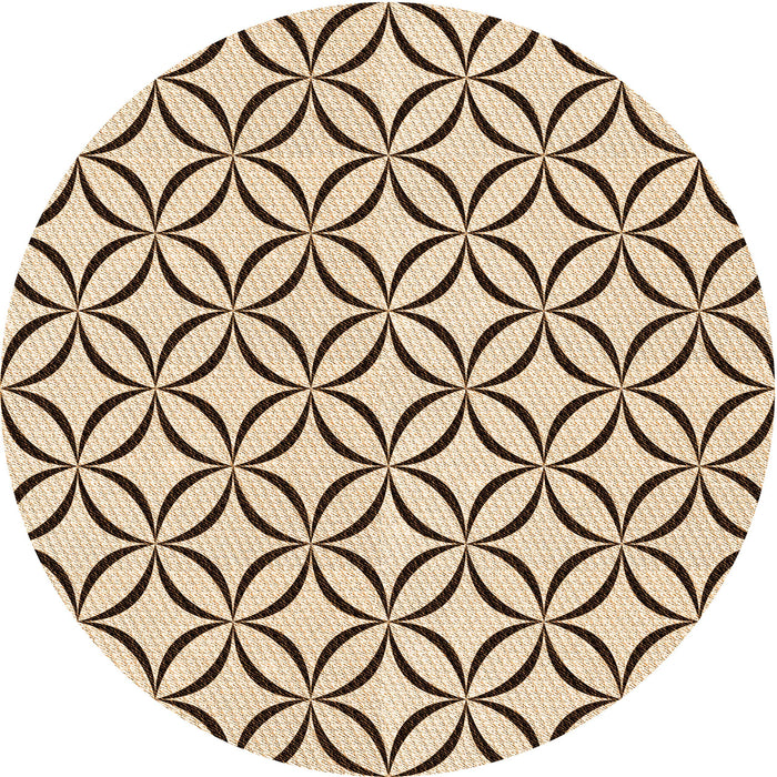 Square Machine Washable Transitional Sienna Brown Rug in a Living Room, wshpat3308org