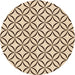 Square Machine Washable Transitional Sienna Brown Rug in a Living Room, wshpat3308org