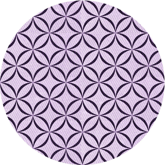 Square Machine Washable Transitional Bright Grape Purple Rug in a Living Room, wshpat3308pur