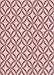 Patterned Light Rose Pink Rug, pat3308rd