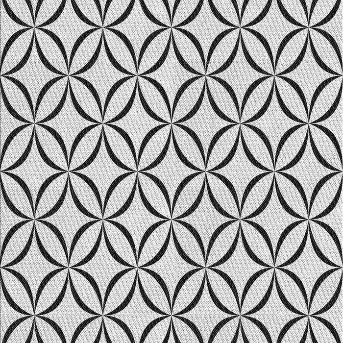 Patterned Gray Novelty Rug, pat3308