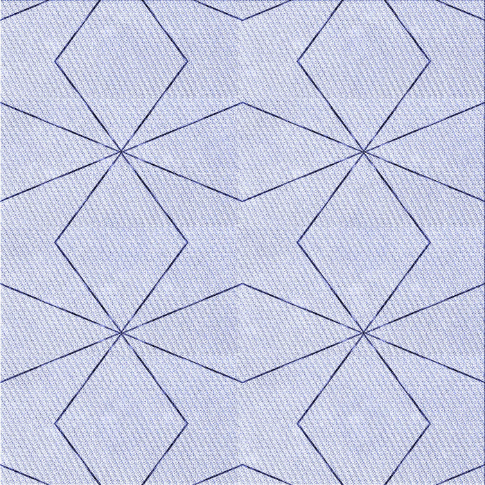 Round Patterned Lavender Blue Rug, pat3309blu