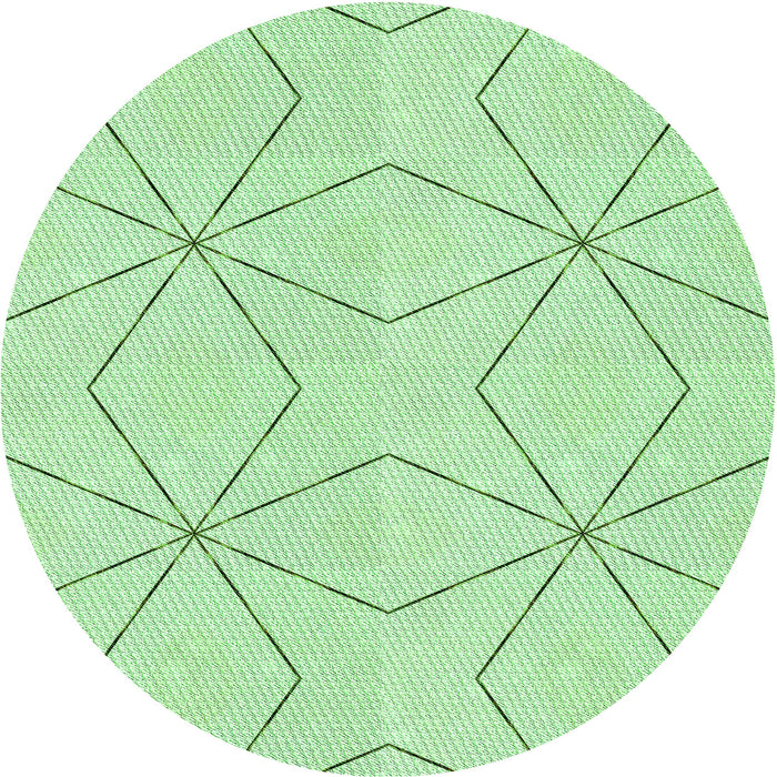 Square Machine Washable Transitional Mint Green Rug in a Living Room, wshpat3309grn