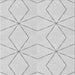 Round Machine Washable Transitional Platinum Gray Rug, wshpat3309gry