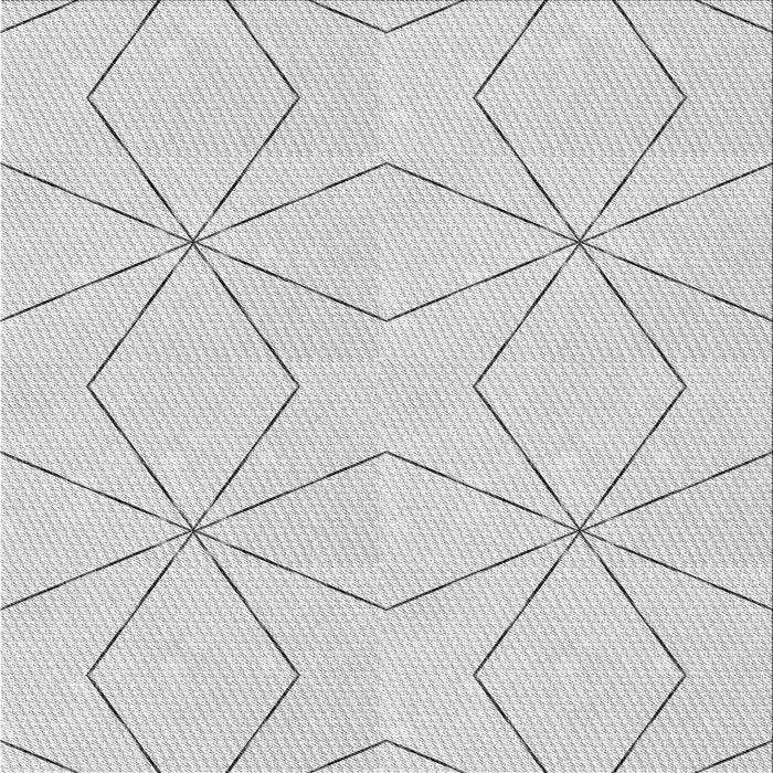 Round Patterned Platinum Gray Rug, pat3309gry