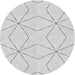 Square Patterned Platinum Gray Rug, pat3309gry