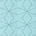 Round Patterned Diamond Blue Rug, pat3309lblu