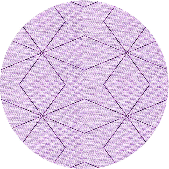 Square Machine Washable Transitional Violet Purple Rug in a Living Room, wshpat3309pur