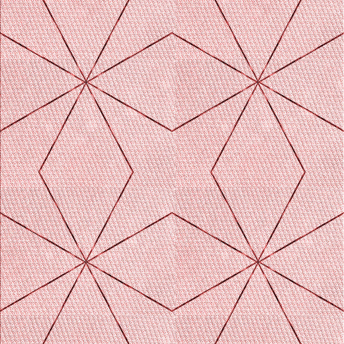Patterned Pastel Red Pink Rug, pat3309rd