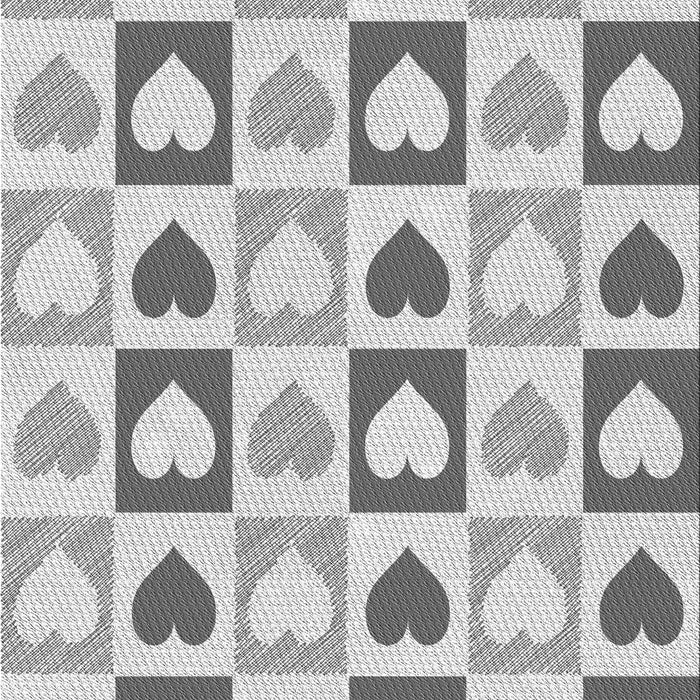 Machine Washable Transitional Gray Rug, wshpat331gry