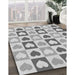 Patterned Gray Rug in Family Room, pat331gry