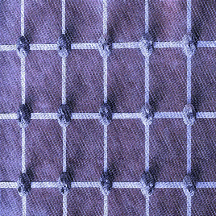 Round Machine Washable Transitional Purple Rug, wshpat3310blu