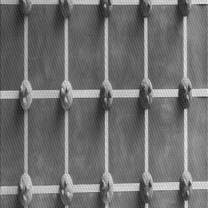 Machine Washable Transitional Gray Rug, wshpat3310gry