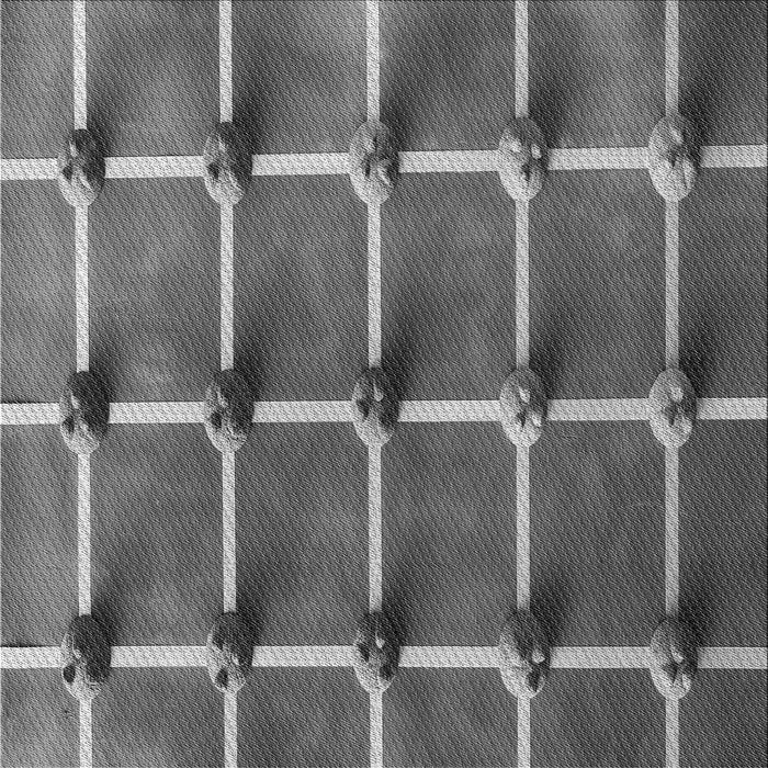 Round Machine Washable Transitional Gray Rug, wshpat3310gry