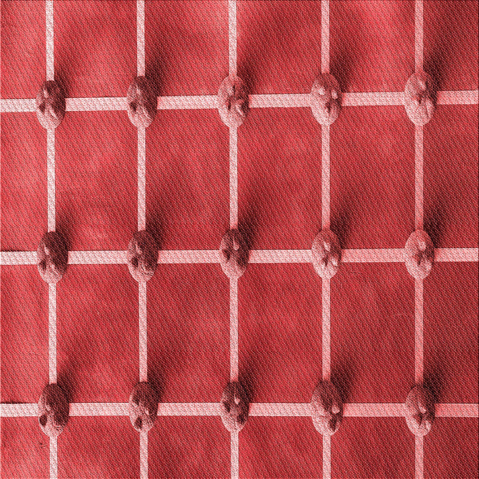 Round Machine Washable Transitional Red Rug, wshpat3310rd