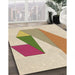 Machine Washable Transitional Khaki Gold Rug in a Family Room, wshpat3311brn