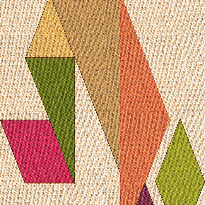 Patterned Khaki Gold Rug, pat3311org