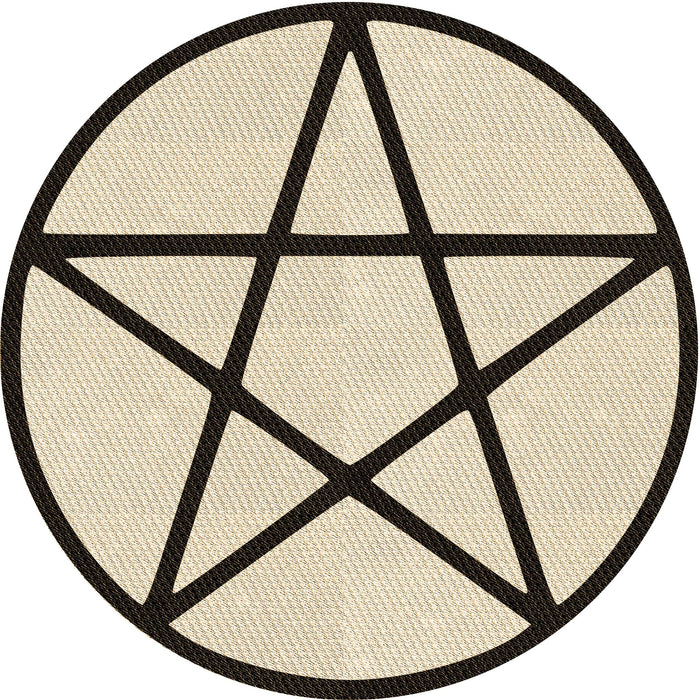 Square Patterned Wheat Beige Rug, pat3312brn