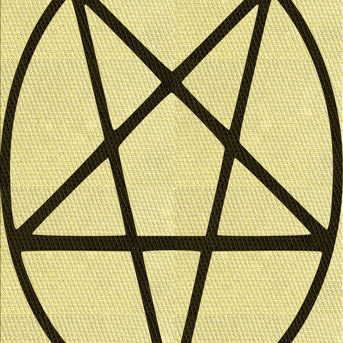 Machine Washable Transitional Sun Yellow Rug, wshpat3312yw