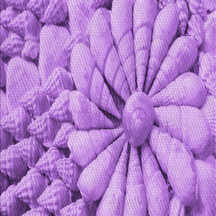 Patterned Violet Purple Rug, pat3313pur