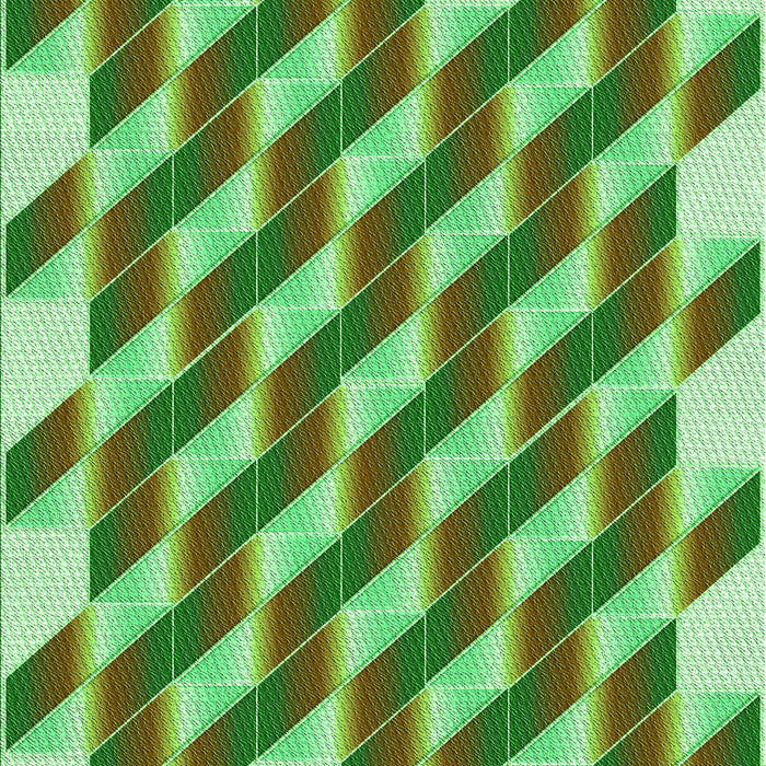 Machine Washable Transitional Seaweed Green Rug, wshpat3314grn