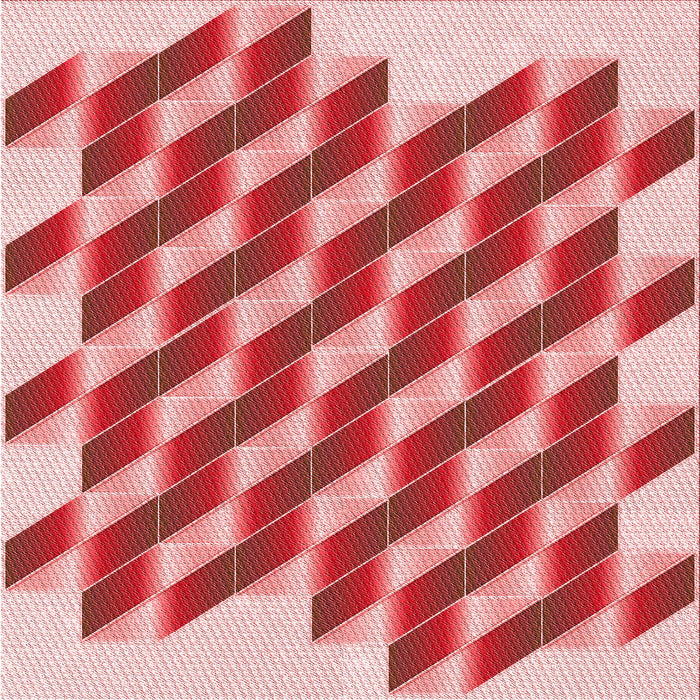 Round Patterned Pastel Pink Rug, pat3314rd