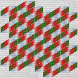 Sideview of Machine Washable Transitional Brown Red Rug, wshpat3314