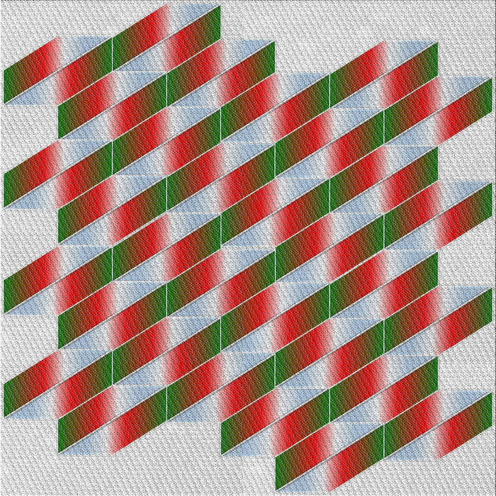 Sideview of Machine Washable Transitional Brown Red Rug, wshpat3314