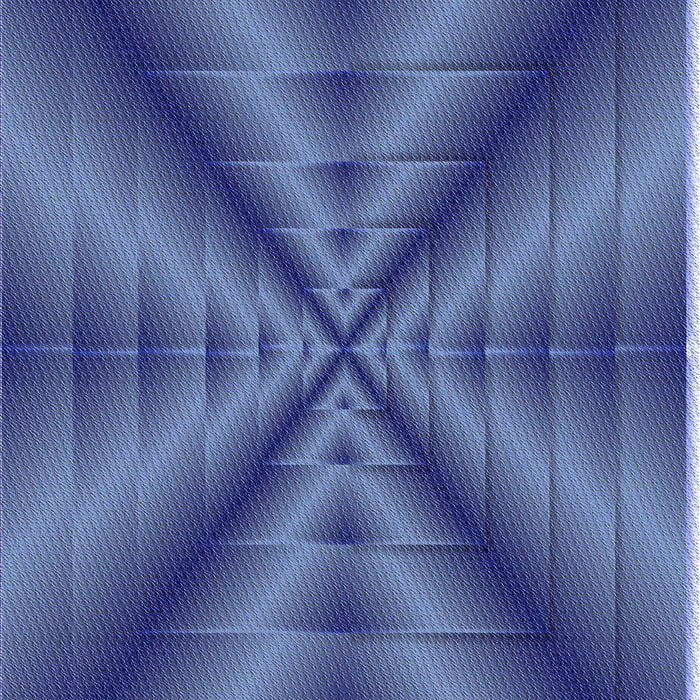 Patterned Blue Rug, pat3315blu