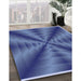 Machine Washable Transitional Blue Rug in a Family Room, wshpat3315blu