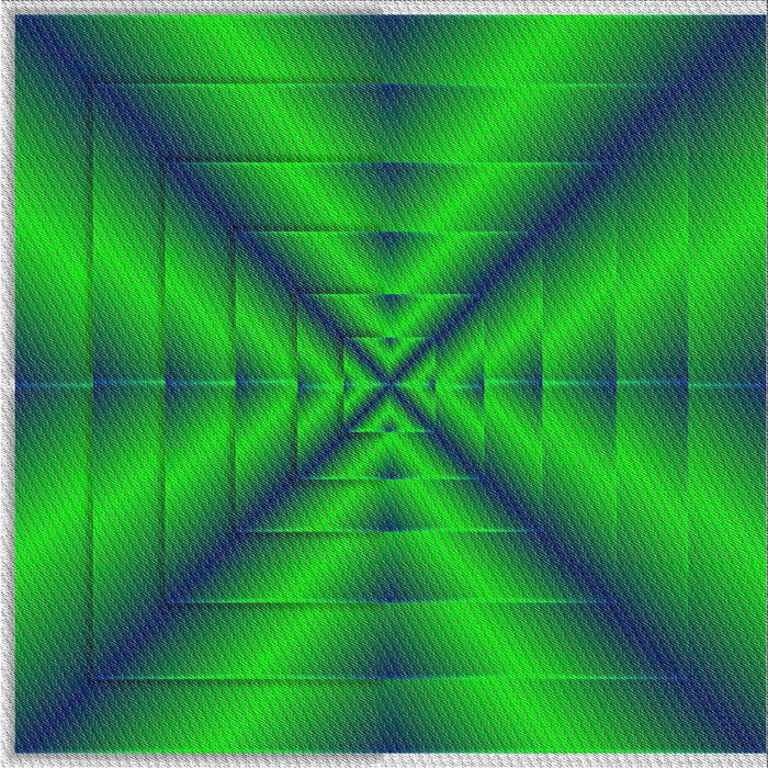 Square Patterned Neon Green Modern Rug, pat3315