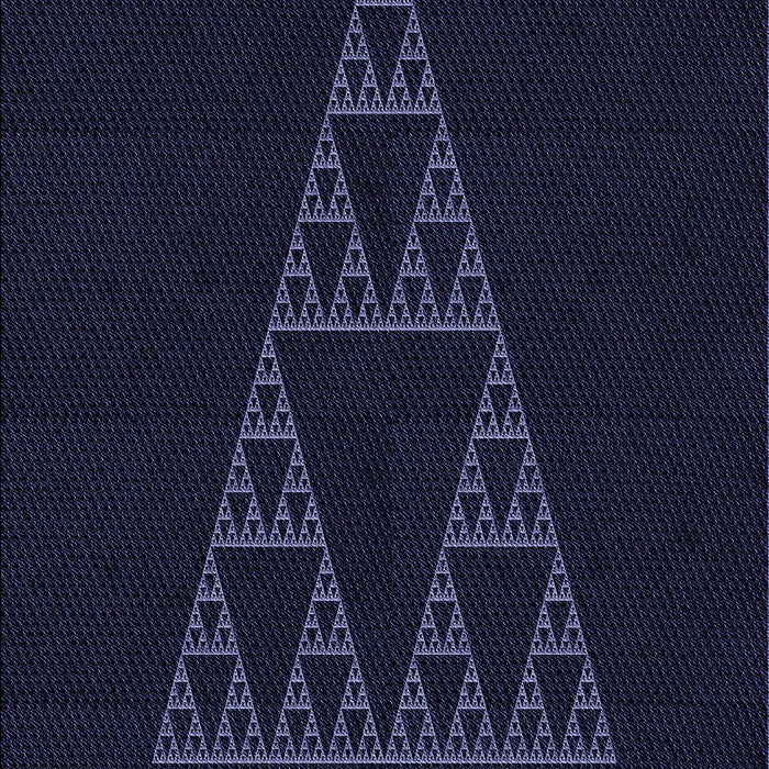 Machine Washable Transitional Black Rug, wshpat3316blu