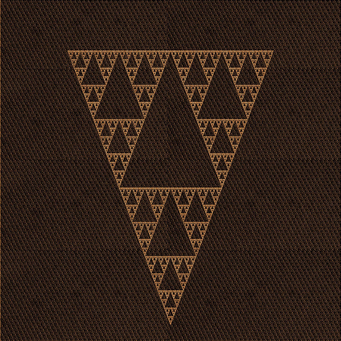 Round Patterned Red Brown Rug, pat3316org