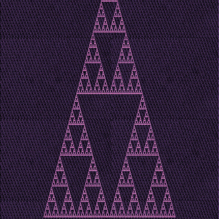 Patterned Purple Rug, pat3316pur