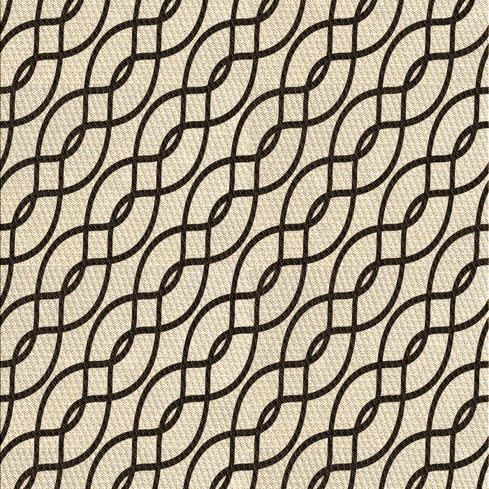 Patterned Coffee Brown Rug, pat3317brn