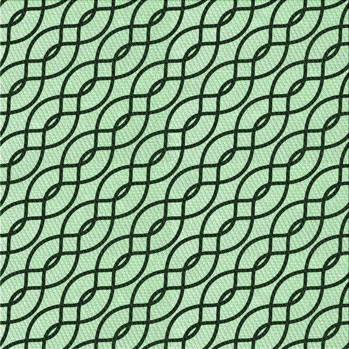 Square Patterned Mint Green Rug, pat3317grn